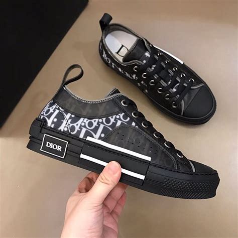 dior b23 low black|b23 oblique low top sneaker.